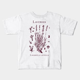 Vintage Lavender 90s Graphic T-Shirt, Retro Lavender Shirt, Wildflowers Nature Shirt, Botanical Kids T-Shirt